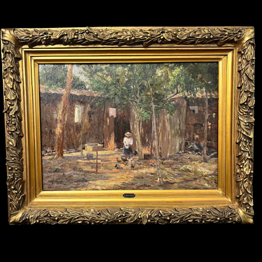 Oscar Saint Marie - Óleo sobre tela Bucarest Art & Antiques