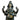 Escultura India de bronce de Ganesha Bucarest Art & Antiques