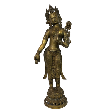 Figura de bronce 'Diosa Tara' Bucarest Art & Antiques