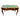 Escritorio bureau plat estilo Luis XV cuero verde y aplicaciones de bronce