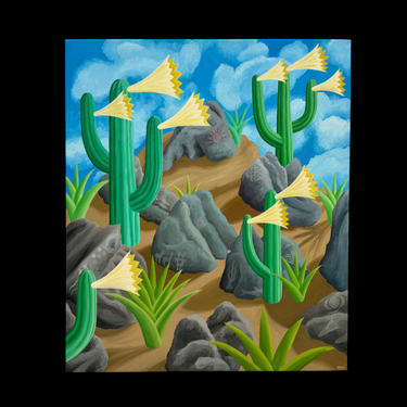 Michael Yaikel - Óleo sobre tela 'Cerro Chusmiza' Colección Exclusiva