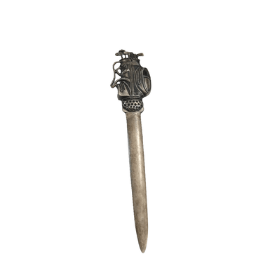 Abrecartas bolsa de golf metal Bucarest Art & Antiques