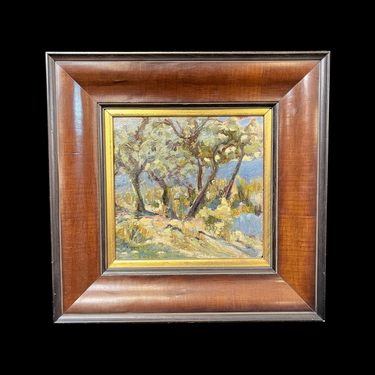 Alfonso Vila - Óleo sobre madera ‘Preludio de primavera’ Bucarest Art & Antiques