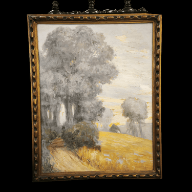 Carlos Alegria S - Óleo sobre tela 'Atardecer' Bucarest Art & Antiques