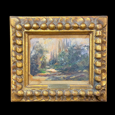 Carlos Dorlhiac -Óleo sobre tela ‘Paisaje forestal’ Consignación