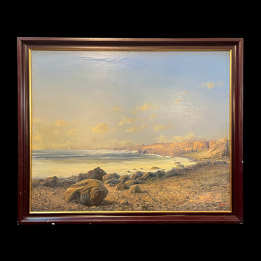 Carlos Jaramillo - Óleo sobre tela 'Orilla del mar' Colección Exclusiva