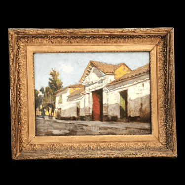 Enrique Lobos Aranguiz - 'Casa de los hermanos Carrera el Monte' 1812 Bucarest Art & Antiques
