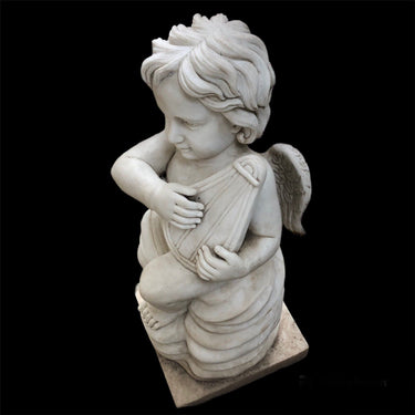 Escultura mármol – Serafín con lira | Bucarest Art Gallery Bucarest Art & Antiques