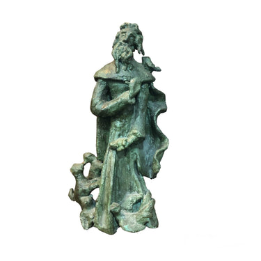 Escultura Pastor de terracota Bucarest Art & Antiques