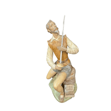 Figura de cerámica gres Lladró ‘El Quijote’ Bucarest Art & Antiques