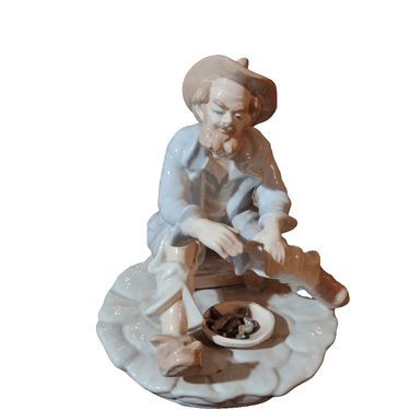 Figura de porcelana 'pescador' Bucarest Art & Antiques