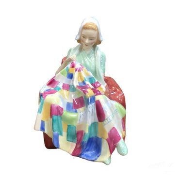 Figura Royal Doulton “The Patchwork Quilt” | Bucarest Art Gallery Bucarest Art & Antiques