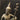 Figura tailandesa bronce mujer con instrumento Bucarest Art & Antiques