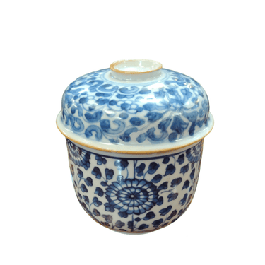 Fuente pequeña de cerámica china con tapa | Bucarest Art Gallery Bucarest Art & Antiques
