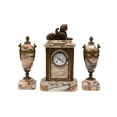 Garnitura de chimenea estilo Retorno de Egipto Importacion26