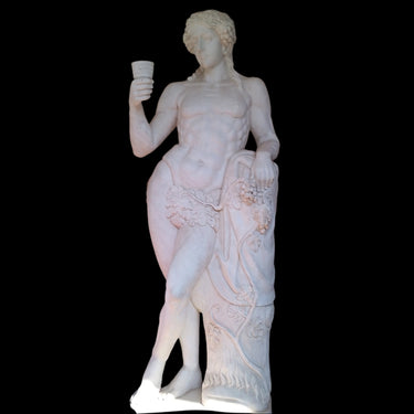 Gran escultura Dionisio en mármol Bucarest Art & Antiques