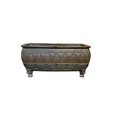 Jardinera de bronce con quimeras Japón, ca. 1900 Bucarest Art & Antiques