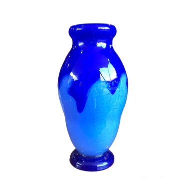 Jarron azul vidrio | Bucarest Art Gallery Bucarest Art & Antiques