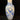 Jarrón chino contemporáneo blanco y azul diseño aves Bucarest Art & Antiques