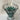 Jarrón teniers dodecágono de cristal tallado Val Saint Lambert verde esmeralda Bucarest Art & Antiques