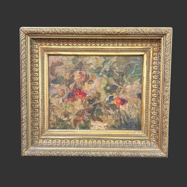 Juan Francisco González - Óleo sobre arpillera ‘Flores silvestres’ Bucarest Art & Antiques