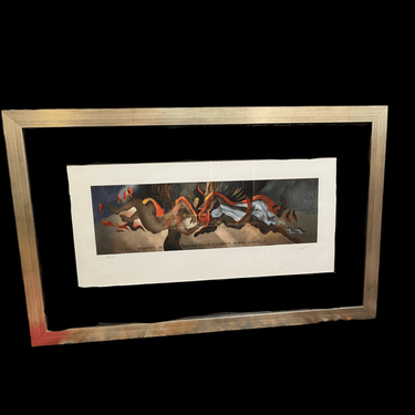 Mario Toral - Giclée 'Martirio de Rodrigo Rojas y Carmen Gloria Quintana' Bucarest Art & Antiques