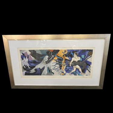 Mario Toral - Serigrafía 'Tributo a nuestro oceano' Bucarest Art & Antiques