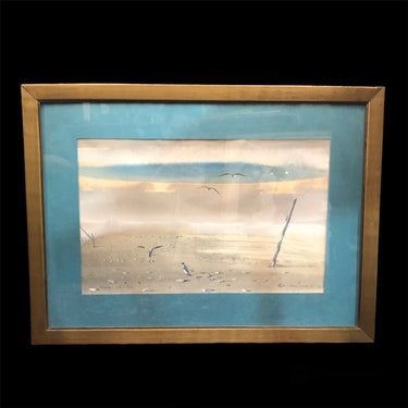 Nemesio Antúnez - Acuarela 'Paisaje de Cucao, Chiloe' Bucarest Art & Antiques