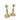 Pareja de candelabros rusos bronce figuras y relieves Bucarest Art & Antiques