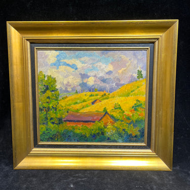 Ladislao Cheney - Óleo sobre tablilla 'Trovolhue' 1934