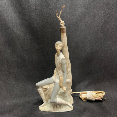 Lámpara de porcelana Lladró 'Pastor'