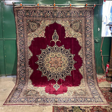 Alfombra persa Tabriz lana y seda 255 x 345 cms. Colección Exclusiva
