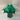 Jarrón de cristal Val Saint Lambert verde Bucarest Art & Antiques