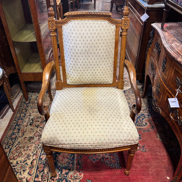 Sillón de escritorio pakistaní en palorosa maciza años 60