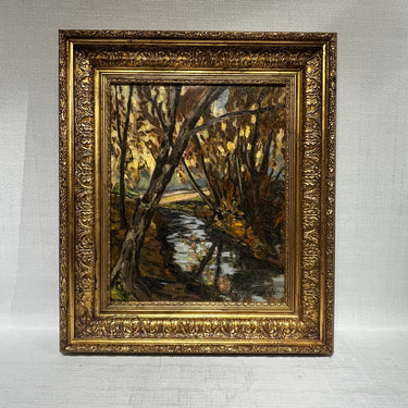 Jorge Caballero - Óleo sobre tela 'Arboleda'