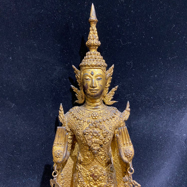 Figura de bronce 'Buda' tailandés s.XIX