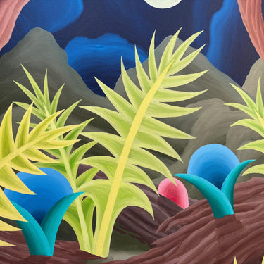 Michael Yaikel - Óleo sobre tela 'Bosque sureño' Consignación