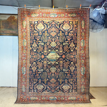 Alfombra Persa Kashan Nathanz Lana 350x260 Colección Exclusiva