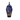 Bombonera de Cristal tallado azul cobalto francesa Bucarest Art & Antiques