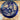Bombonera de Cristal tallado azul cobalto francesa Bucarest Art & Antiques
