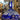 Bombonera de Cristal tallado azul cobalto francesa Bucarest Art & Antiques
