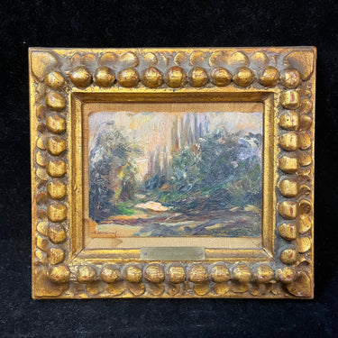 Carlos Dorlhiac -Óleo sobre tela ‘Paisaje forestal’ Consignación