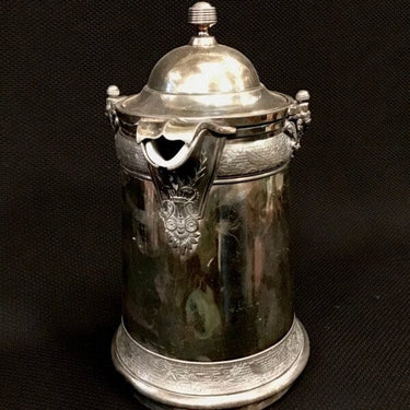 Chocolatera de estaño y loza | Bucarest Art Gallery Bucarest Art & Antiques