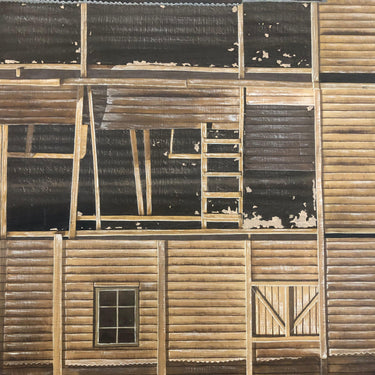 Claudio Tejerina pintura sobre cholguán Bucarest Art & Antiques