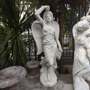 Escultura Ángel de las cuatro estaciones - verano piedra mármol Bucarest Art & Antiques