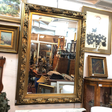 Espejo de gran formato marco dorado Bucarest Art & Antiques