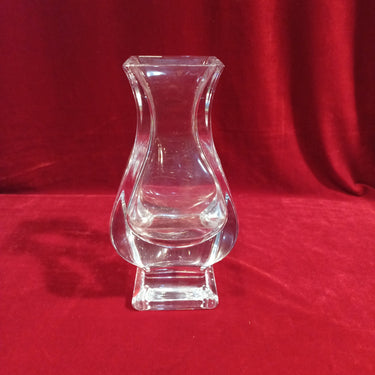 Florero de Cristal Sevres diseño abombado | Bucarest Art Gallery Bucarest Art & Antiques