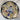 Gran plato de porcelana japones estilo Imarí de fines del s. XIX Bucarest Art & Antiques