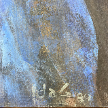 Ida González - Oleo 'El beso' | Bucarest Art Gallery Consignación