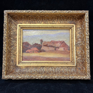 Israel Roa -Óleo sobre tela 'Paisaje del norte' Bucarest Art & Antiques